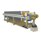 Équipement de filtre-presse de plat et de cadre pour le traitement des eaux usées de silice